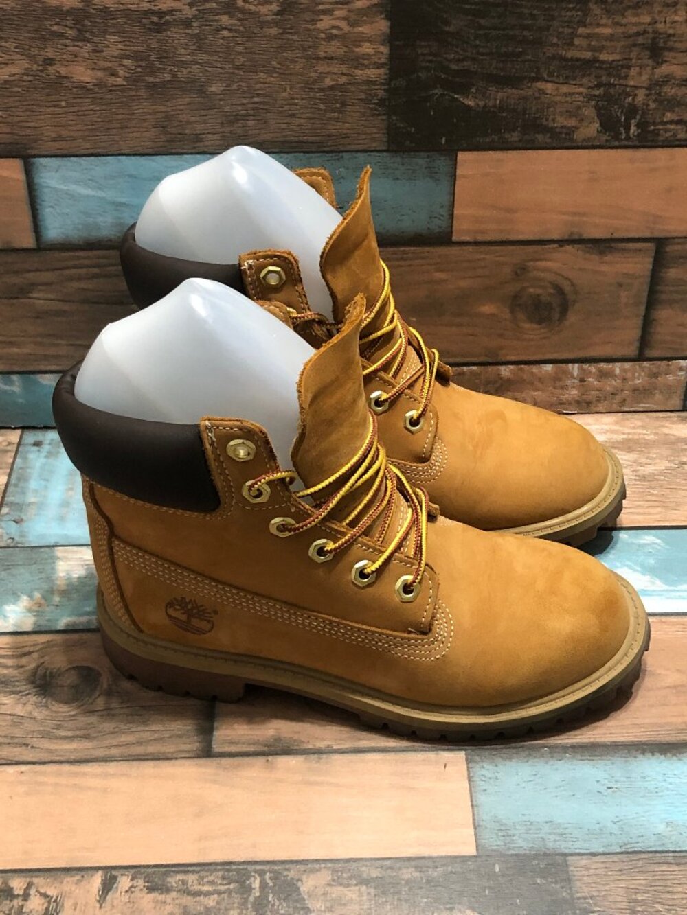 Timberland Boots Leather Uppers Kids Youth/Junior Size 4 M Women's Size 5.5-6